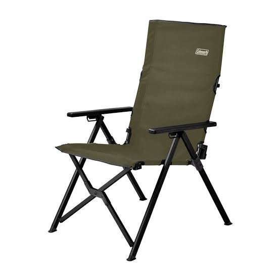 Coleman Lay Chair สี olive เก้าอี้สนาม เก้าอี้นั่งสบายสายแคมป์ ปรับได้ 3ระดับ