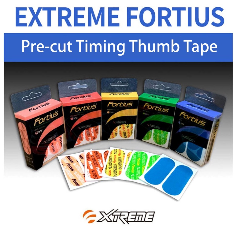 Xtreme Fortius Bowling Thumb Timing Tape/ โบว์ลิ่งเทปปล่อยป้องกัน/ปรับ Release Timing /ความยืดหยุ่นสูง & Adhesion ที่แข็งแกร่ง
