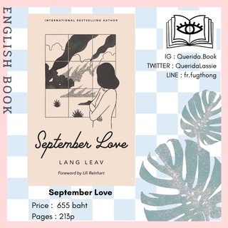 [Querida] หนังสือภาษาอังกฤษ September Love by Lang Leav