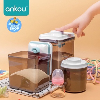 [ พร้อมส่ง ] Ankou กล่องเก็บนมผงสุญญากาศ กล่องอเนกประสงค์ อาหาร ขนม