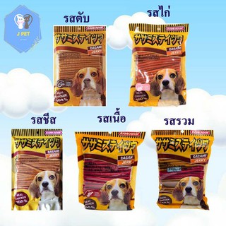 สติ๊กบ้านกระดูก BANKADUK SASAMI JERKY STICK รสรวม, ไก่, ตับ, เนื้อ ชีส ขนาด 500g