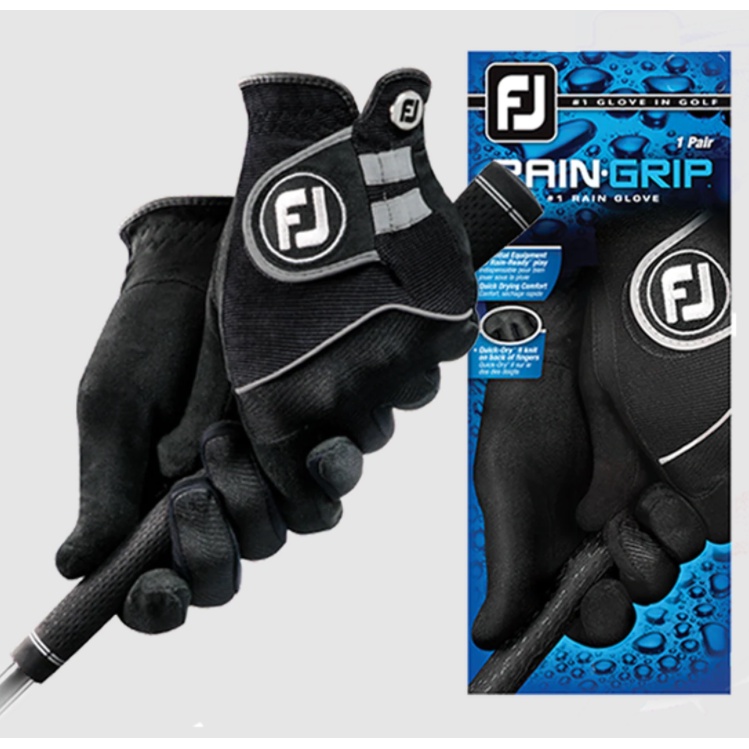 Fj Footjoy Rain grip ถุงมือกอล์ฟ (ถุงมือกอล์ฟ) [ของแท้ 100%]