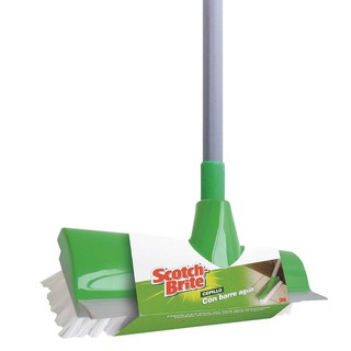 🔥สินค้าขายดี!! สก๊อตช์-ไบรต์ ไม้ขัดพื้นพร้อมที่ปาดน้ำ Scotch-Brite 3M Floor Scrubber with Squeegee