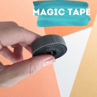 Magictapeที่เก็บสายไฟตีนตุ๊กแกพร้อมส่งขนาด1เมตรแบ่งใช้ได้ตามที่ต้องการจัดระเบียบสายไฟต่างๆ