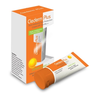 Clederm Anti-melasma Sun Protection Cream SPF50+ PA++ คลีเดิร์ม ครีมกันแดด ลดฝ้า บางเบา เกลี่ยง่าย ขนาด 25 กรัม 20981