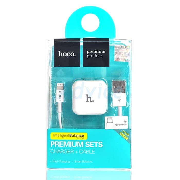 สายชาร์จ + อะแดปเตอร์ ไอโฟน (Adapter 1 USB+Lightning Cable Iphone)