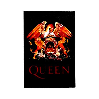 Queen 1  Magnet fridge Rock Band Music Metal  แผ่นแม่เหล็ก ติดตู้เย็น หนา 5มิล วงดนตรี ของขวัญของฝาก ที่ระลึก