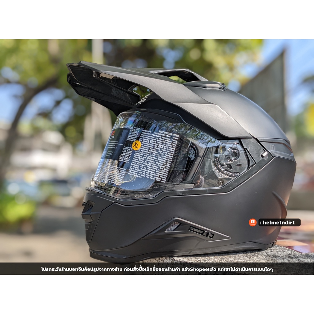 หมวกโมตาด ZEUS ZS-913 สีดำด้าน M L XL