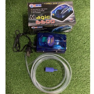 ปั้มลม Magic 6600 1 ทาง + สายยาง+หัวทราย