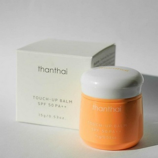 แป้งครีมหน้าเนียน Thanthai ( ธารไท) SPF35+++ กันแดดแป้ง เบลอรูขุมขน กันน้ำ คุมมัน 15g.