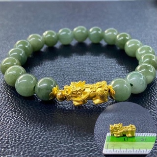 กำไลข้อมือหยกปี่เซียะ หยกพรีเมี่ยม Natural jadeite type a