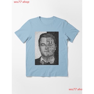 New Jordan Belford Quote | The Wolf Of Wall Street T-Shirt เสื้อยืด ดพิมพ์ลาย ดผ้าเด้ง คอกลม cotton ความนิยม sale Unisex