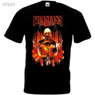เสื้อยืดผ้าฝ้ายพิมพ์ลายแฟชั่น ☸❁❈เสื้อยืดพิมพ์ลาย Phantasm V5 Donoscarelli โปสเตอร์สําหรับผู้ชาย 80O3
