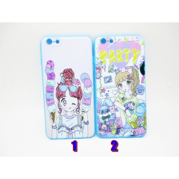 เคส ไอโฟน 6Plus/6splus 5.5 นิ้ว tpuลายผู้หญิง