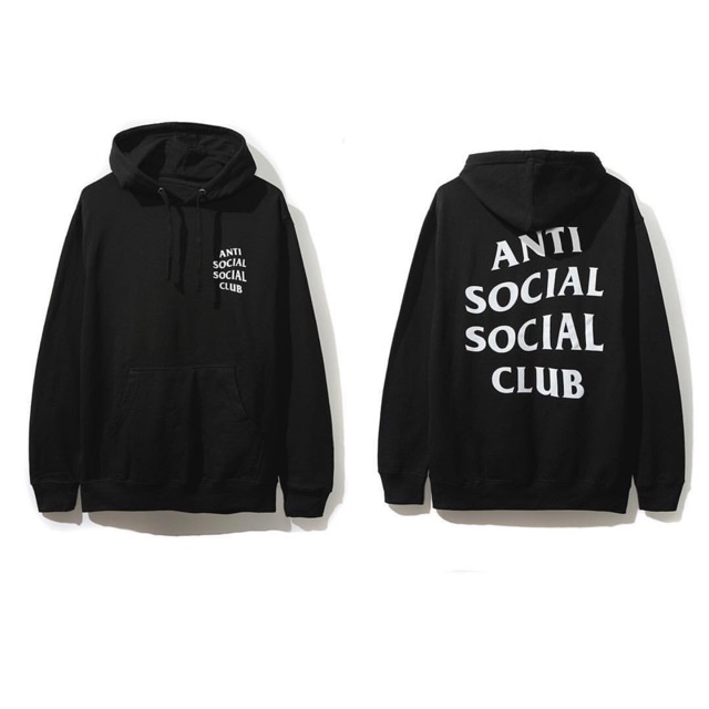 Used like new anti social social club hoodie size s