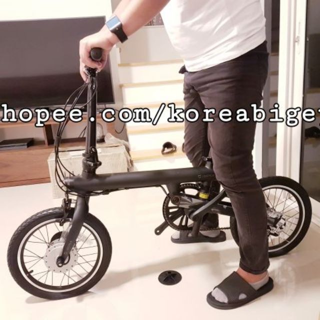 จักรยานไฟฟ้าพับได้ Xiaomi qicycle สีดำ