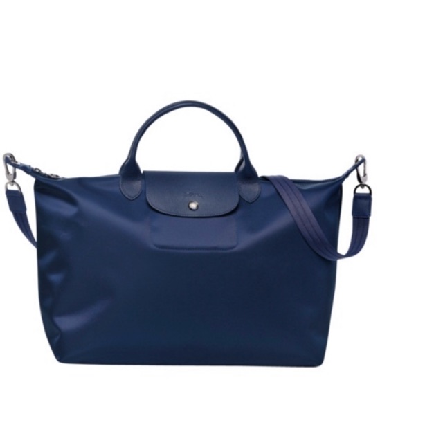 กระเป๋า Longchamp Pliage Neo / Size L / สี Navy มือสอง ของแท้ 💯%