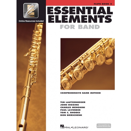 หนังสือเรียนดนตรี ESSENTIAL ELEMENTS FOR BAND – BOOK 2 WITH EEI Flute