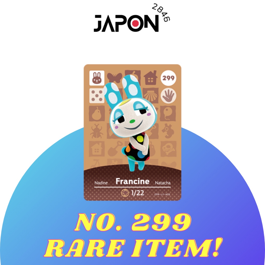 Animal Crossing Amiibo cards No.299