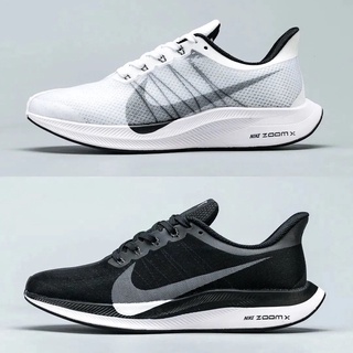 NIKE MAN SHOES TEXTILE ZOOM ม้าบิน 35x ผู้ชายรองเท้าตาข่ายระบายอากาศผู้หญิงรองเท้าเบาช้าช็อกรองเท้าวิ่ง