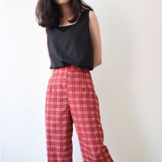 กางเกง free size เอวสูง