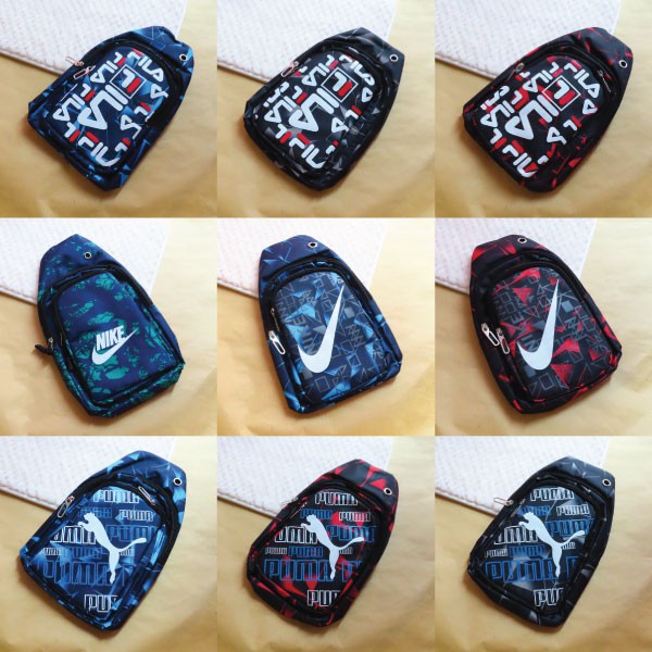 ~ Sling Bag Champion Adidas Nike Chest Waist Crossbody For Men Women ( ผู ้ ขายในพื ้ นที ่ )