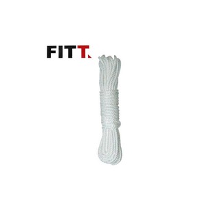 เชือก POLYESTER FITT 5MMX20M WHITE | FITT | PE FITT 5MMX20M WH เชือกกั้น รั้วและเชือกกั้น ต่อเติมซ่อมแซมบ้าน