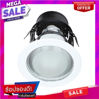 ดาวน์ไลท์ BEC 2424/WHITE 4 นิ้ว สีขาว กลม โคมไฟดาวน์ไลท์ DOWNLIGHT BEC 2424/WHITE 4" WHITE ROUND