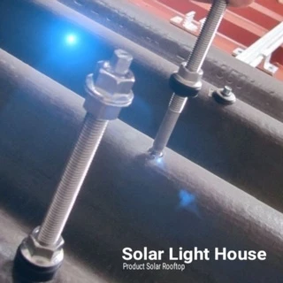 ขายึดรางสำหรับหลังคากระเบื้องลอนคู่ SOLAR CELL L - feet Hook hanger bolt ขนาด10M×200mm