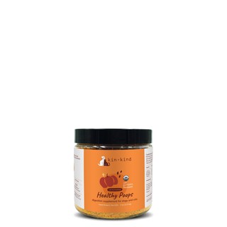 Kin+Kind Organic Healthy Poops Supplement อาหารเสริมออร์แกนิคสำหรับสัตว์เลี้ยง สูตรบำรุงระบบขับถ่าย