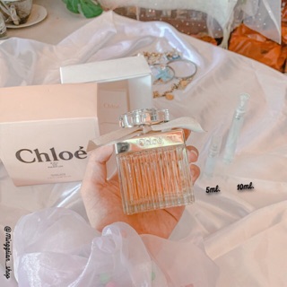 แบ่งขายน้ำหอมแบรนด์แท้🎀CHLOE EDP FOR WOMEN EAU DE PARFUM SPRAY โคลเอ้โบว์ครีม 2,3,5,10ml. กดจากขวดใหญ่