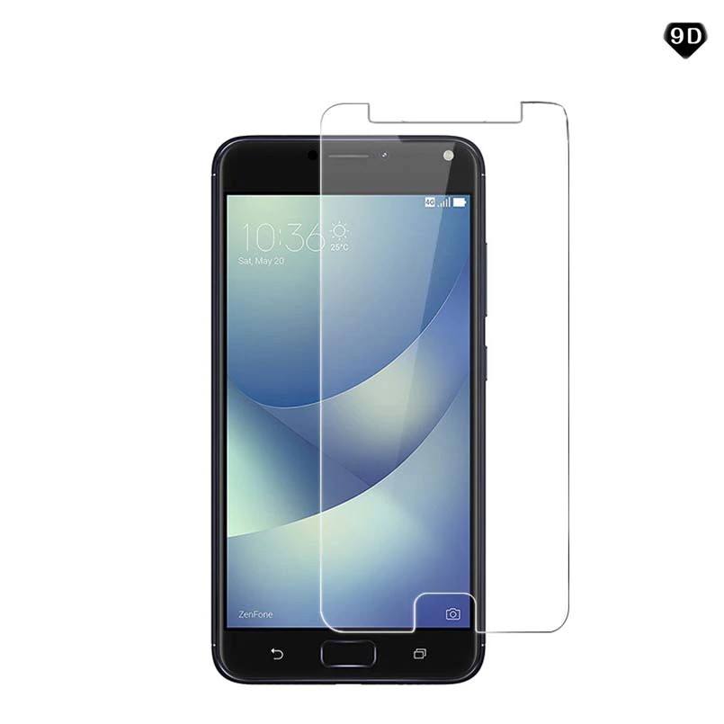 แก้วสําหรับ Zenfone 4 MAX ZE554KL ZC554KL ZC520KL โทรศัพท์กระจกนิรภัยป้องกันหน้าจอฟิล์ม