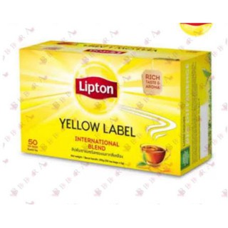 Lipton Tea ชาลิปตัน YELLOW LABEL 50PCS/100G