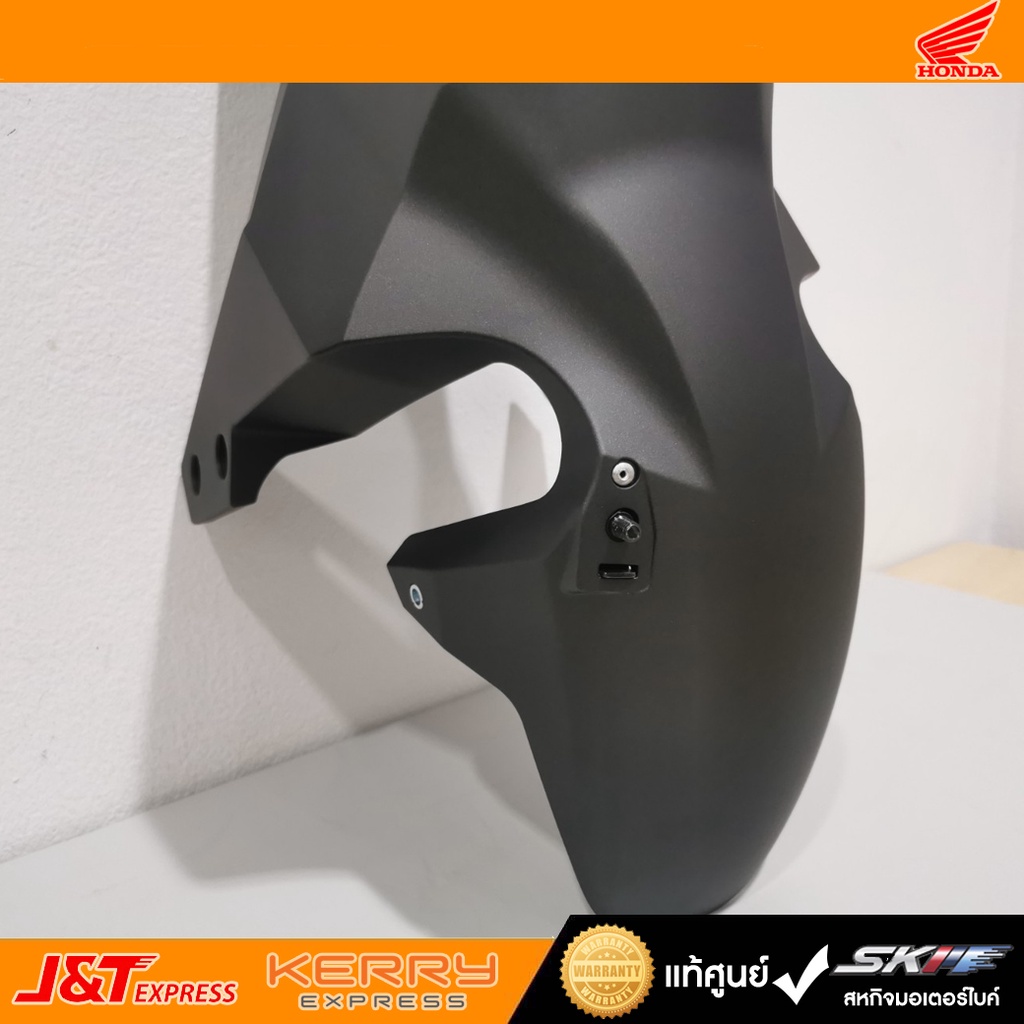 บังโคลนหน้า รถสีดำ-ส้ม, รถสีดำ-แดง, รถสีดำ สำหรับรถรุ่น Zoomer X ปี2012-2014แท้ศูนย์ HONDA (61100-K20-T20ZK) - รูปที่ 2