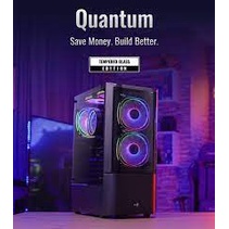 Aerocool Quantum Mesh MID TOWER CASE (Quantum Mesh-G-BK-v2) 12cm FRGB ...