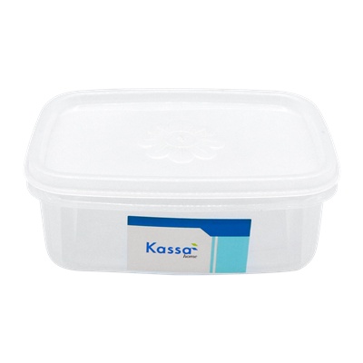 Homehapp กล่องอาหารทรงเหลี่ยม KASSA HOME รุ่น FSX-0921-TPX ขนาด 800 มล. สีขาว