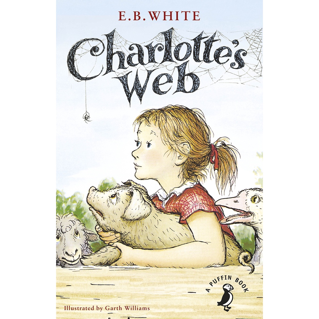 Charlotte's Web (A Puffin Book) -- Paperback / softback English book ใหม่ส่งด่วน