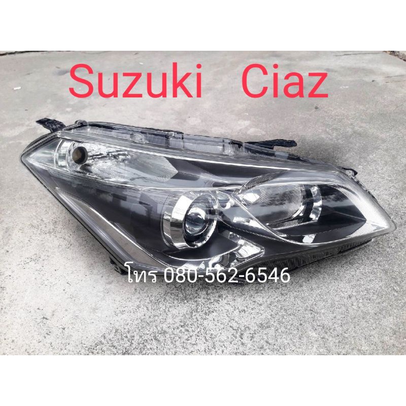 ไฟหน้าCiaz   ไฟหน้าsuzuki