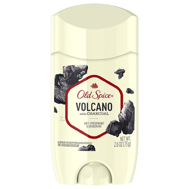 Old Spice Invisible Solid Antiperspirant & Deodorant Volcano with Charcoal 73g.