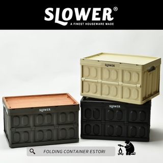 กล่องเก็บของ / ลังพับ FOLDING CONTAINER ESTORIL และ TABLE TOP STEER : Slower