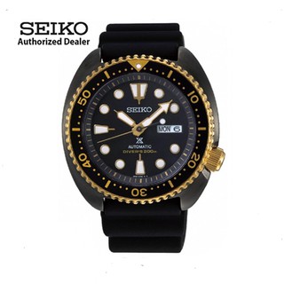 Seiko Prospex Black Gold Turtle Automatic Driver 200M รุ่น SRPD46J1