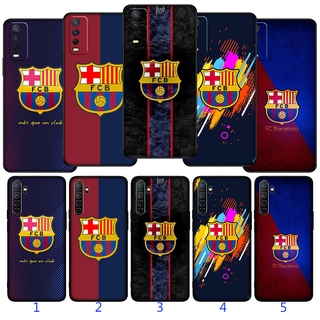 เคสโทรศัพท์ซิลิโคน TPU แบบนิ่ม ลาย HZ26 FCB Barcelona สําหรับ OPPO A15 A15S A54 A94 A95 4G 5G F19 Pro Plus Reno 5Lite 5F Find X3 X3Pro Realme 3 Pro