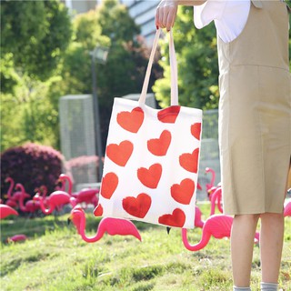 krapaorao กระเป๋า Heart tote bag รหัส137