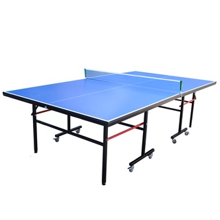 JTLโต๊ะปิงปอง รุ่นมีล้อ able Tennis Table โต๊ะปิงปองมาตรฐานแข่งขัน ขนาดมาตรฐาน พับได้ มาพร้อมเน็ตเล่นปิงปอง