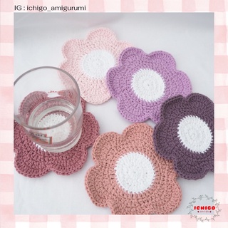 ที่รองแก้วดอกไม้ *✲ﾟ*｡✧ ꕀ Flower Coaster