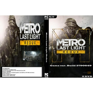 แผ่นเกมส์ PC Metro Last Light Redux (2DVD)