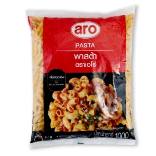 เอโร่ พาสต้า เพนเน่ ขนาด 1000กรัม ARO PASTA PENNE