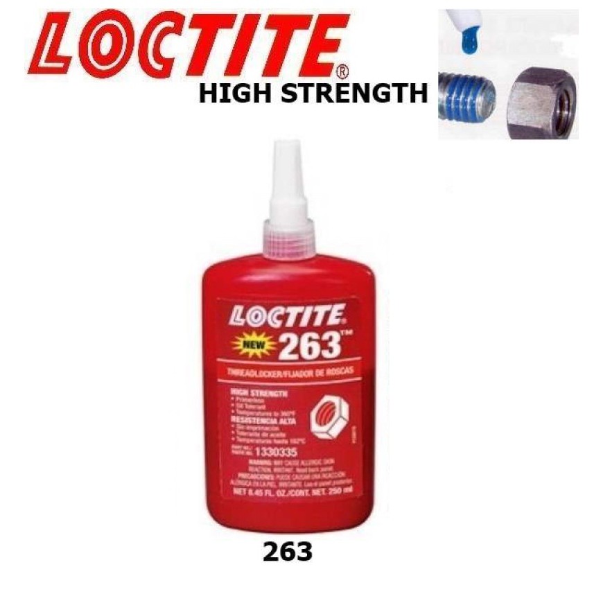Loctite 263 น้ํายาล็อคเกลียวความแข็งแรงสูง (50มล.)