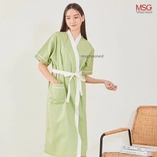 MSGtexmed ชุดคลุมกิโมโน,ชุดคลุมตัวคนไข้,ชุดผู้ป่วยกระโปรง (รุ่น PA811)