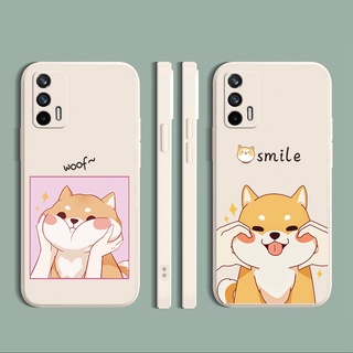 เคสโทรศัพท์มือถือซิลิโคนลายสุนัขชิบะอินุสําหรับ Oppo A16 A94 A53 A15/A15S A12 Ax7 A53 A52 A72 A92 A74 A54 5G